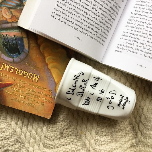 Kubek gnieciony  I SOLEMNLY SWEAR..-Harry Potter Jędrki