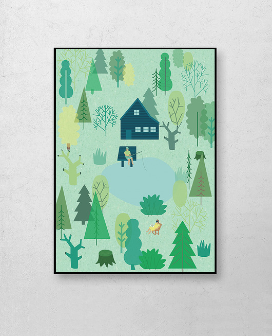 Plakat Mazury paula dudek