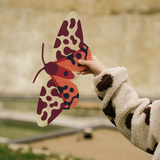plakaty Plakat Garden Tiger Moth the butterfly - dekoracja ścienna
