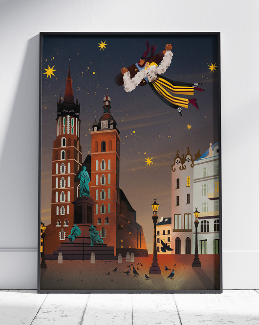 plakaty Plakat Kraków