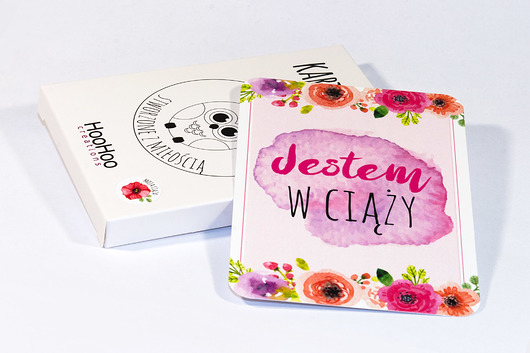 Moja Ciąża - CudaWianki - Karty do zdjęć HooHooCreations