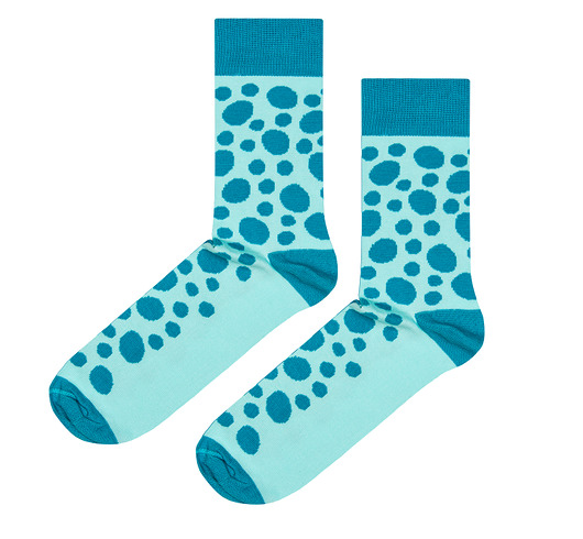 Skarpetki Light Blue Spots Soxstory