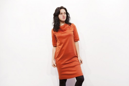 Red Zipped Dress S/M Ostatnia sztuka Lets Funky