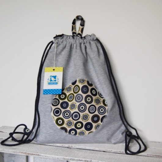 Dresbag- wodoodporny worko-plecak- Bwiazdka craftKASIA