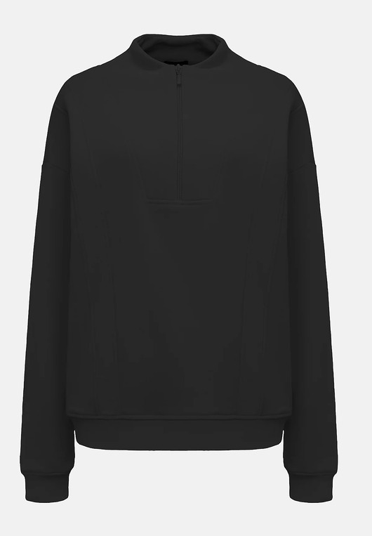 bluza bez kaptura damska Bluza Urban Hunter Czarna Czarny