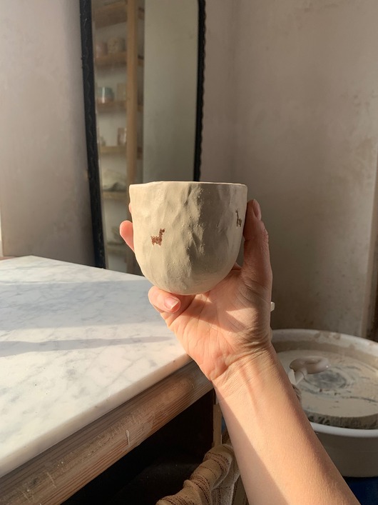 kubki i filiżanki Czarka Handmade z Lamą 240 ml Prezent dla Przyjaciółki