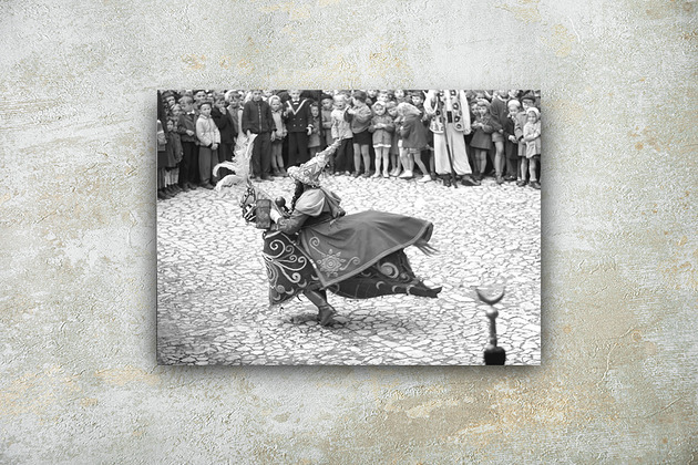 fotografia Plakat Vintage Prostokąt - Lajkonik