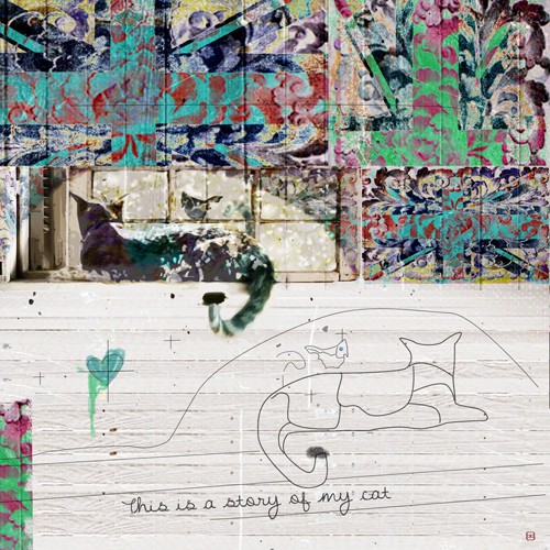 Story of my cat SHABBY CHIC skandynawski DESIGN  Brevka