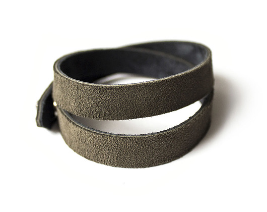 Khaki zamsz z kolekcji BASIC DUET tworczy