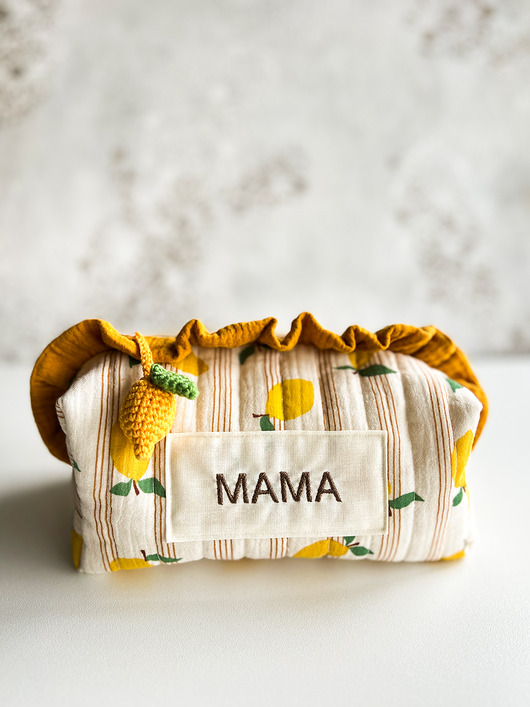kosmetyczki Personalizowana kosmetyczka MAMA z zawieszką