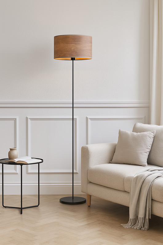 lampy podłogowe Nowoczesna lampa stojąca do salonu WERONA ECO
