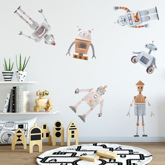 Naklejki ścienne Roboty Make My Wall 