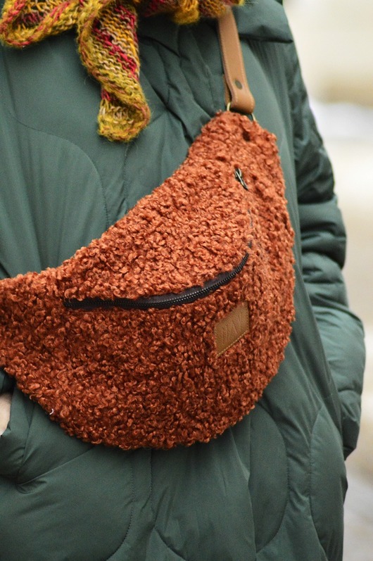 saszetka nerka Nerka XL Futrzak