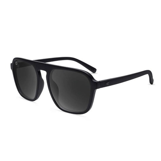 okulary damskie Czarne okulary przeciwsłoneczne Black on Black Pacific Palisades