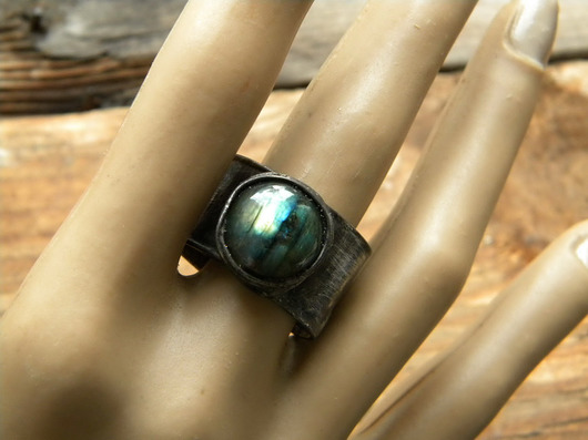 Roman Ancient Ring ;) labradoryt Beata Trotter