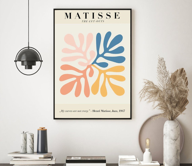 plakaty PLAKAT abstrakcja, Matisse, ilustracja, grafika
