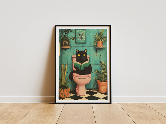 plakaty Plakat - Kitek ma relaks