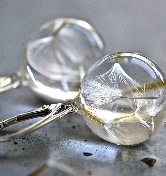 Kolczyki pozłacane kwiatowe Grol Jewellery