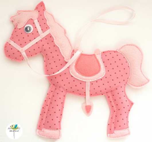 ACUMI-HORSE duży różowy  ACUMIBABY