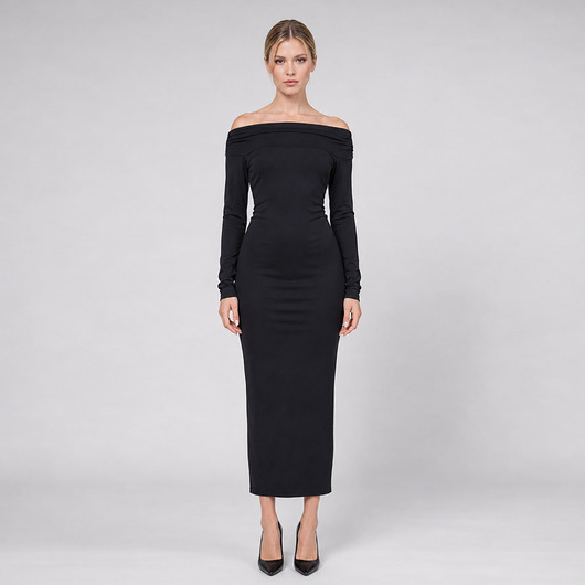 sukienki maxi damskie Sukienka Julia Black