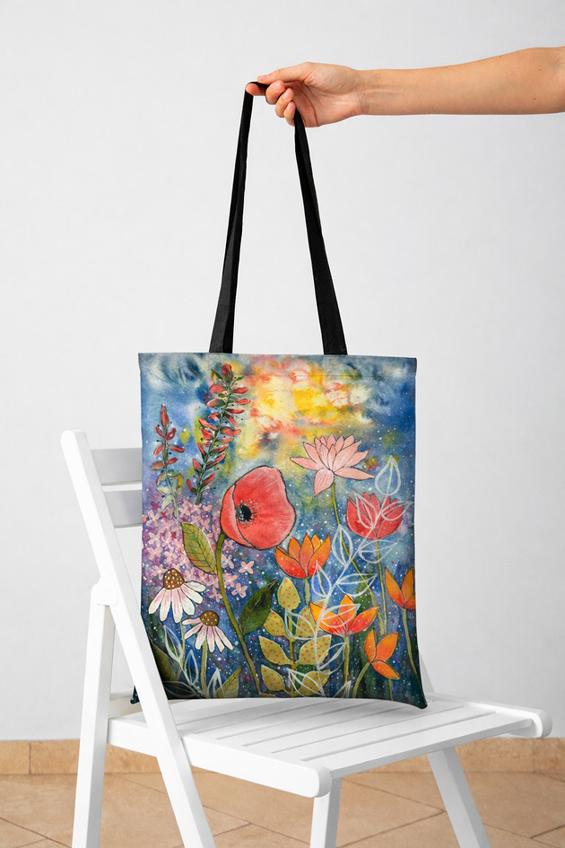 torby na zakupy Torba ekologiczna. Łąka