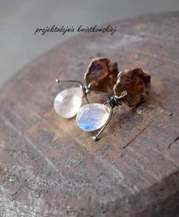 maleńki produkt geotermalny z moonstone Garfish Art Gallery