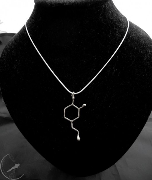 wisiory Dopamina - hormon miłości, chemia, zawieszka, 