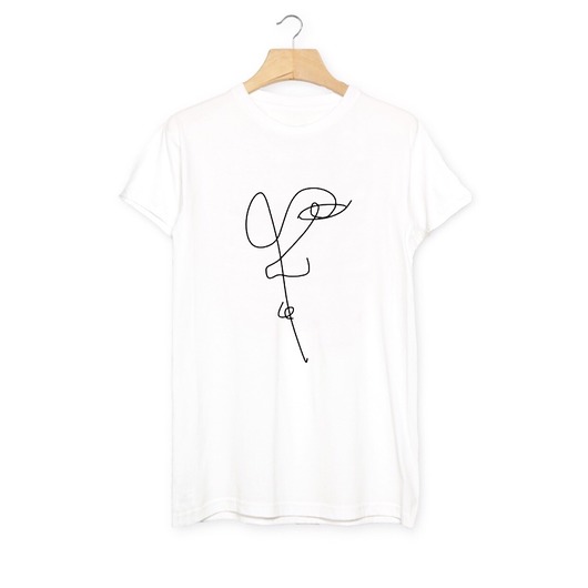 Twarz Face T-Shirt Koszulka Biała Czarna KYOUSTUFF