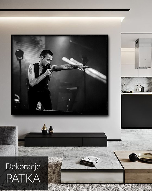 Dave Gahan- dekoracje wnętrz Dekoracje PATKA Patrycja Kita