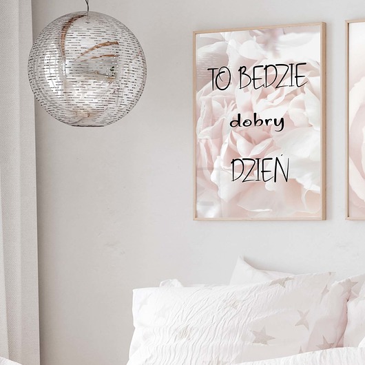 plakaty Plakat motywacyjny - To będzie dobry dzień