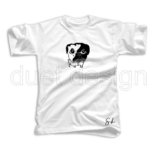 T-shirt P_107 duet design Duet design