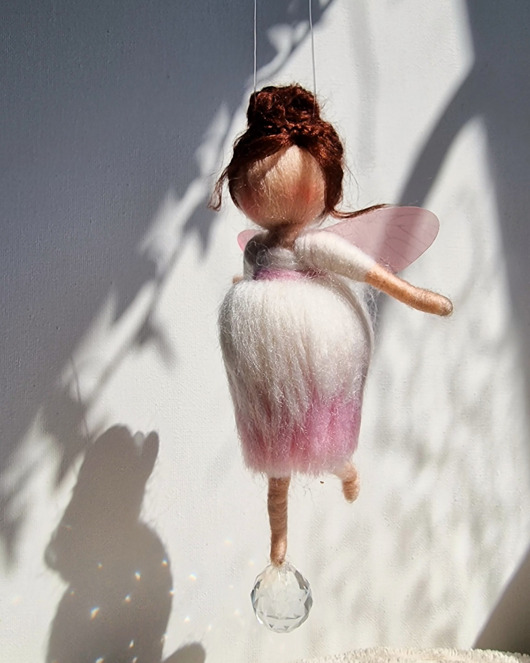 figurki i rzeźby Wróżka Aurora - Wróżka Dobrobytu i Miłości - Suncatcher, Waldorf