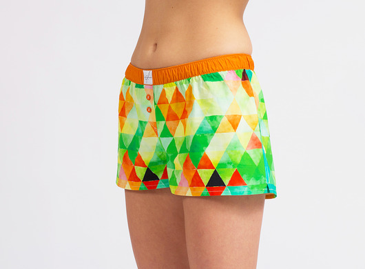 Damskie Bokserki Color Flow - Triangle O colorflow