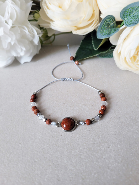 bransoletki z kamieni naturalnych Miłość i regeneracja- Kamień księżycowy