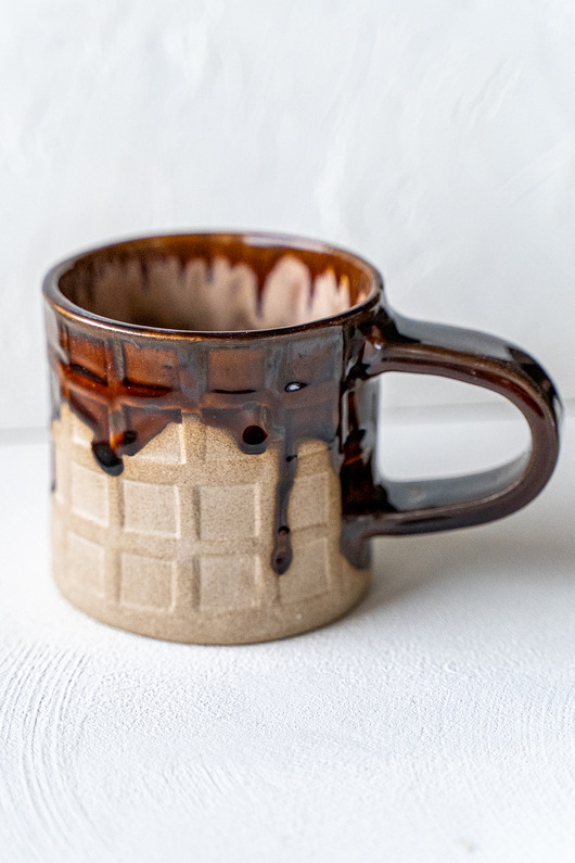 kubki Kubek z uchem GOFRY