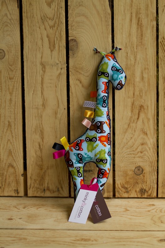 misie i maskotki Żyrafa minky - w szopy