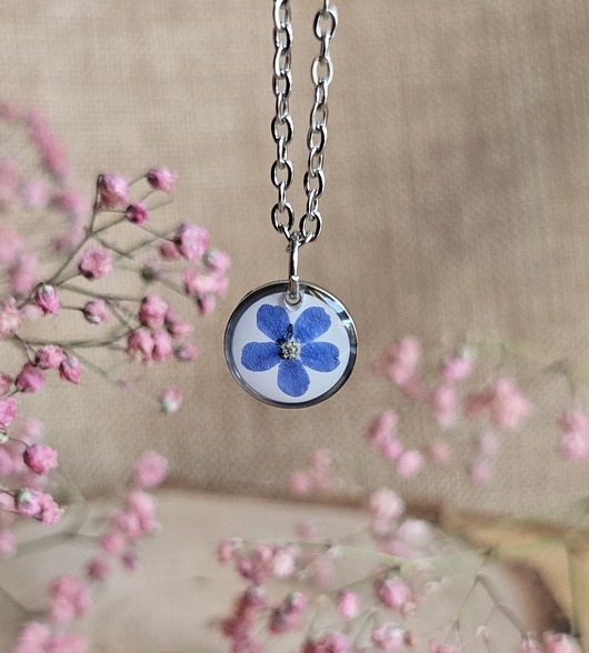 wisiory Zawieszka z niezapominajką