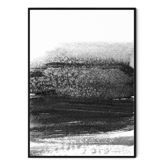 Plakat skandynawski B&W Ombre no. 1  myscandi
