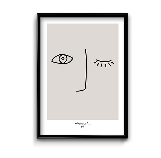 plakaty Plakat Abstract Art #5 