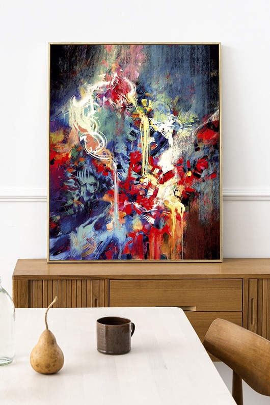 Plakat Abstrakcja  HOG STUDIO