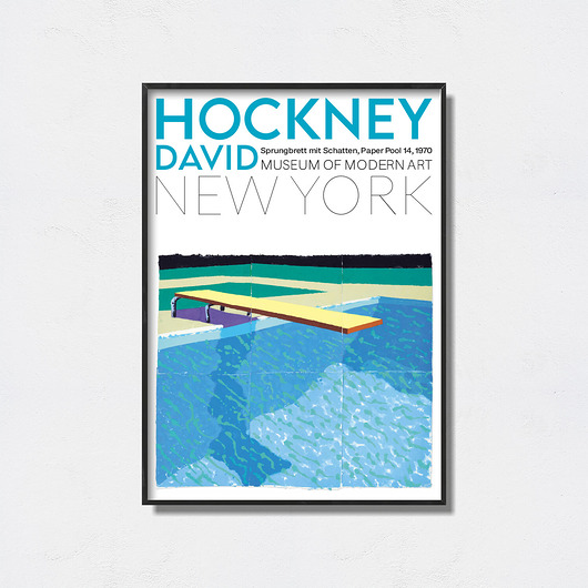 plakaty David Hockney - Exhibition Poster