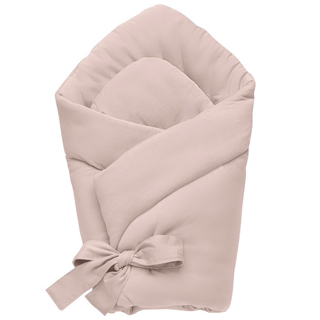 kocyki, kołderki, pościel dla dzieci Rożek niemowlęcy Dusty Beige