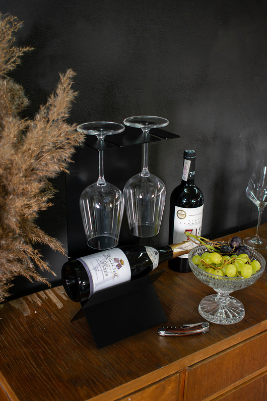 organizery Stojak na wino Carmen