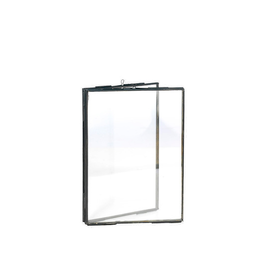 Stojąca ramka na zdjęcia Tiencin szkło czerń Home Design
