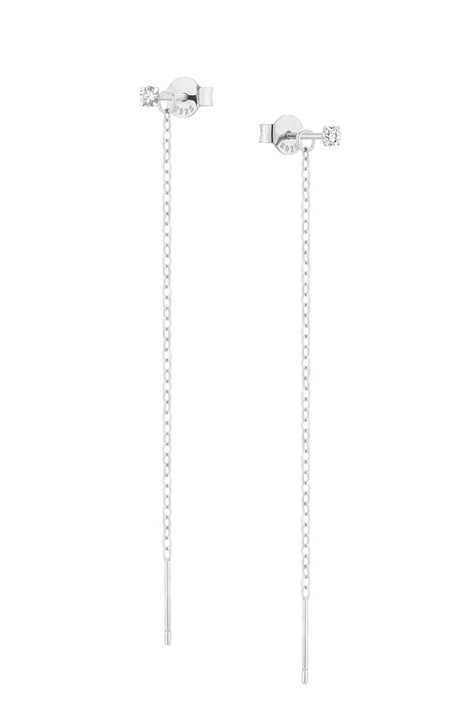 kolczyki srebrne Kolczyki srebrne Long Dots Silver