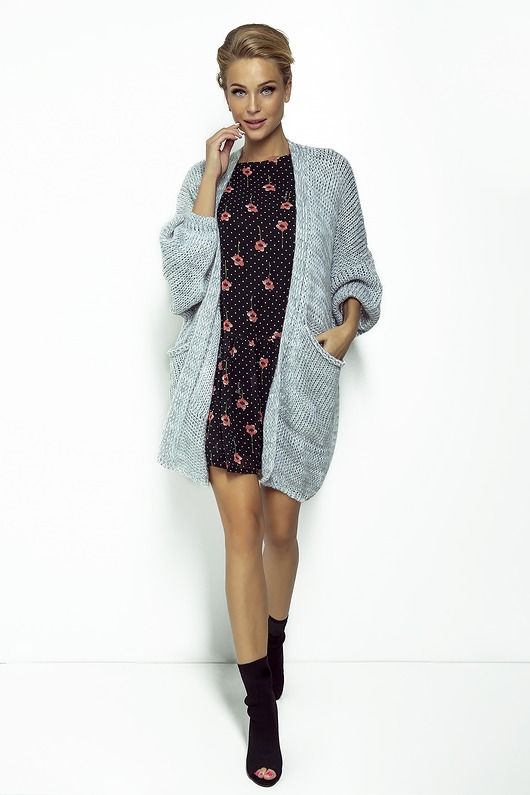 kardigany damskie Kardigan melanżowy