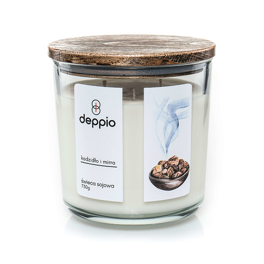 świece zapachowe Świeca zapachowa -  kadzidło & mirra 730g