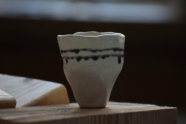 szklanki i kieliszki Porcelanowy CZARKoKIELISZEK_2