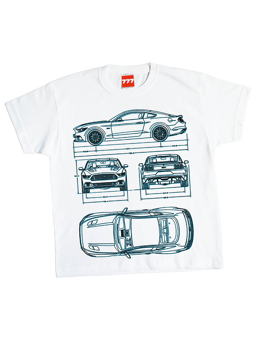 t-shirty dla dziewczynki dla dzieci FORD MUSTANG NEW tshirt