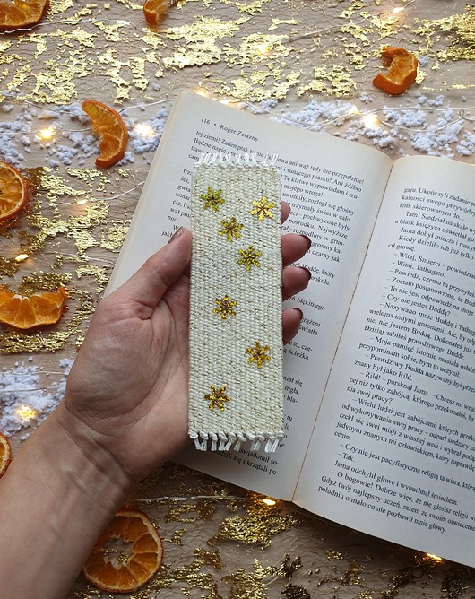 zakładki do książek Ręcznie tkana zakładka do książek  - FOL 52.